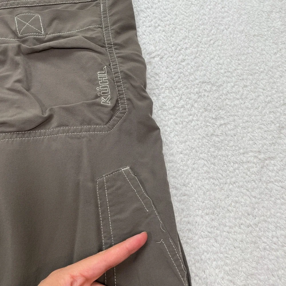 Kuhl Cargo Shorts Men's‎ Size 40 (Fits 42) Brown *Read Flaws* 13
